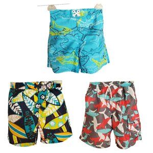 Toddler Boys Swim Trunks 2T-24M 3-Pack Snapper Rock UV Skinz Carters